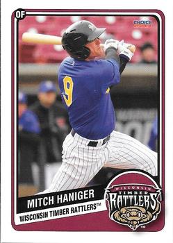 2013 Choice Wisconsin Timber Rattlers #11 Mitch Haniger Front