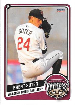 2013 Choice Wisconsin Timber Rattlers #23 Brent Suter Front
