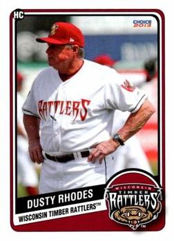 2013 Choice Wisconsin Timber Rattlers #29 Dusty Rhodes Front