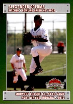 2010 Grandstand Midwest League All-Star Game Eastern Division #NNO Alexander Colome Front