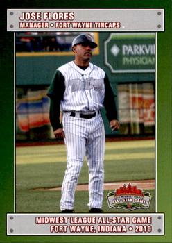 2010 Grandstand Midwest League All-Star Game Eastern Division #NNO Jose Flores Front