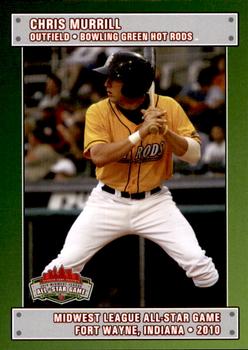 2010 Grandstand Midwest League All-Star Game Eastern Division #NNO Chris Murrill Front