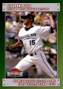 2010 Grandstand Midwest League All-Star Game Eastern Division #NNO Giovanni Soto Front