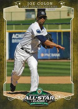 2012 Grandstand Midwest League All-Stars East Division #NNO Joe Colon Front
