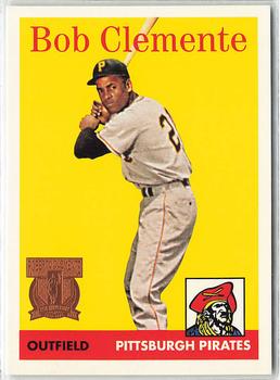 1998 Topps - Roberto Clemente Commemorative Reprints Factory Sealed #4 Bob Clemente Front