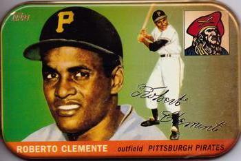 1998 Topps - Roberto Clemente Tins #1 Roberto Clemente Front