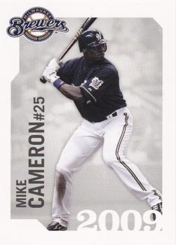 2009 Milwaukee Brewers Police #NNO Mike Cameron Front