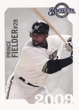 2009 Milwaukee Brewers Police #NNO Prince Fielder Front