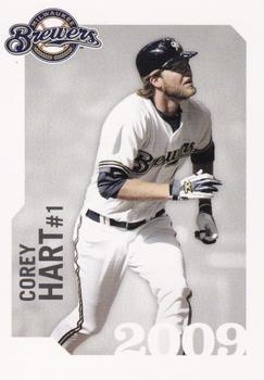 2009 Milwaukee Brewers Police #NNO Corey Hart Front