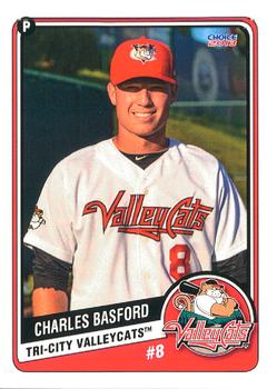 2013 Choice Tri-City ValleyCats #3 Charles Basford Front