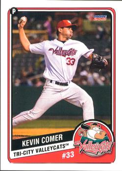 2013 Choice Tri-City ValleyCats #7 Kevin Comer Front