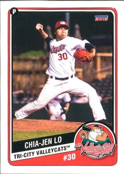 2013 Choice Tri-City ValleyCats #21 Chia-Jen Lo Front