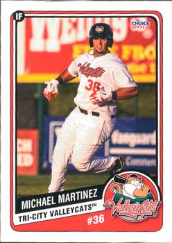 2013 Choice Tri-City ValleyCats #22 Michael Martinez Front
