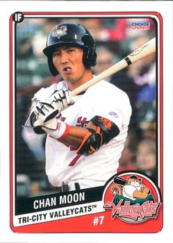 2013 Choice Tri-City ValleyCats #25 Chan Moon Front