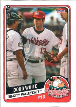 2013 Choice Tri-City ValleyCats #32 Doug White Front