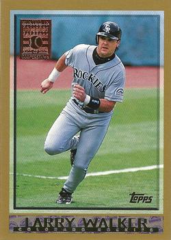 1998 Topps - Minted in Cooperstown #2 Larry Walker Front