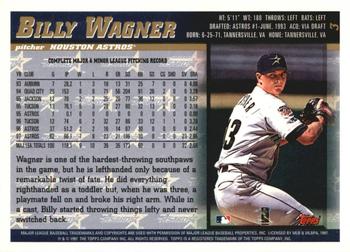 1998 Topps - Minted in Cooperstown #3 Billy Wagner Back