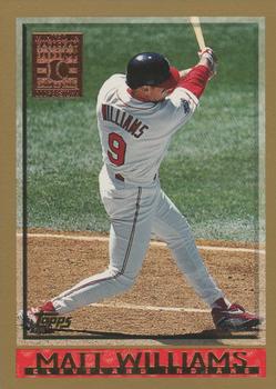 1998 Topps - Minted in Cooperstown #12 Matt Williams Front