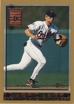 1998 Topps - Minted in Cooperstown #18 Mike Bordick Front
