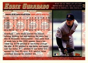 1998 Topps - Minted in Cooperstown #28 Eddie Guardado Back