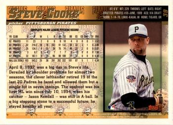 1998 Topps - Minted in Cooperstown #39 Steve Cooke Back