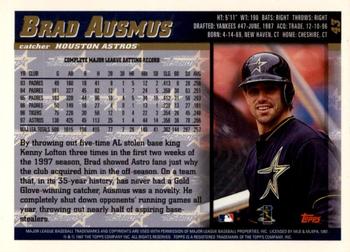 1998 Topps - Minted in Cooperstown #43 Brad Ausmus Back