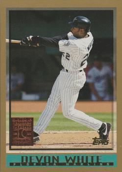 1998 Topps - Minted in Cooperstown #47 Devon White Front