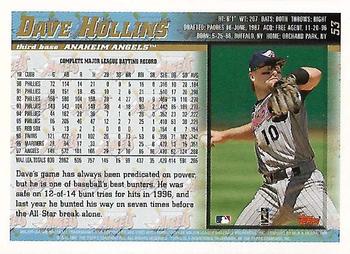 1998 Topps - Minted in Cooperstown #53 Dave Hollins Back