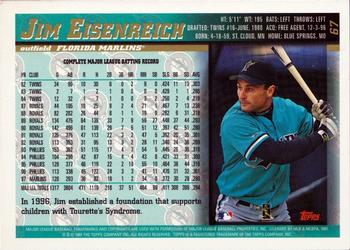 1998 Topps - Minted in Cooperstown #67 Jim Eisenreich Back