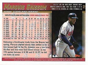 1998 Topps - Minted in Cooperstown #70 Marquis Grissom Back