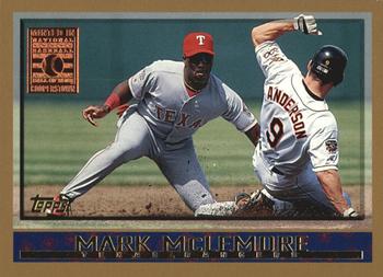 1998 Topps - Minted in Cooperstown #71 Mark McLemore Front
