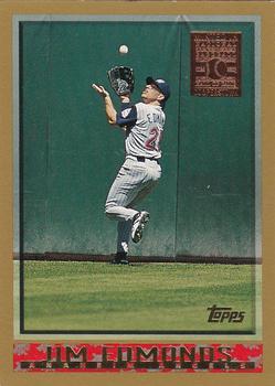 1998 Topps - Minted in Cooperstown #75 Jim Edmonds Front