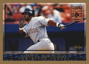 1998 Topps - Minted in Cooperstown #77 Greg Vaughn Front