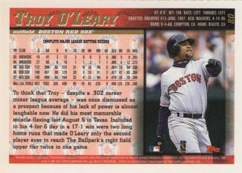 1998 Topps - Minted in Cooperstown #80 Troy O'Leary Back