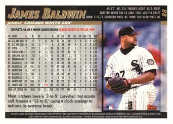 1998 Topps - Minted in Cooperstown #88 James Baldwin Back