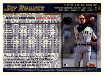 1998 Topps - Minted in Cooperstown #90 Jay Buhner Back