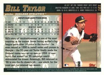 1998 Topps - Minted in Cooperstown #101 Bill Taylor Back