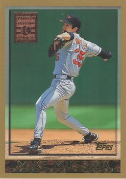 1998 Topps - Minted in Cooperstown #165 Mike Mussina Front