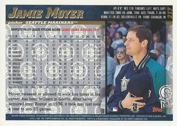1998 Topps - Minted in Cooperstown #217 Jamie Moyer Back