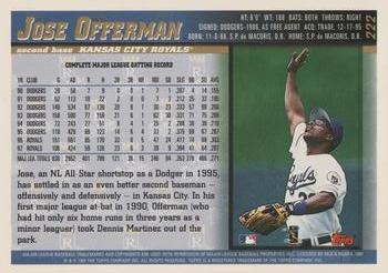 1998 Topps - Minted in Cooperstown #222 Jose Offerman Back