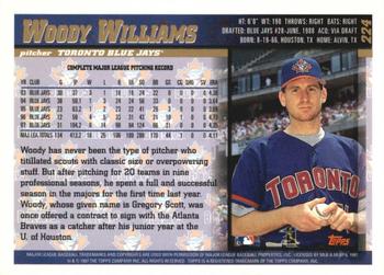 1998 Topps - Minted in Cooperstown #224 Woody Williams Back