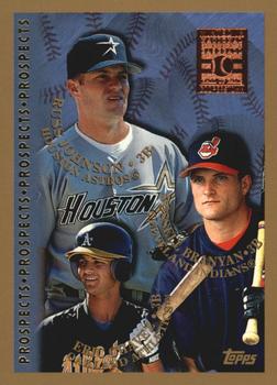 1998 Topps - Minted in Cooperstown #262 Eric Chavez / Russ Johnson / Russell Branyan Front