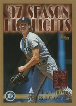1998 Topps - Minted in Cooperstown #265 Randy Johnson Front