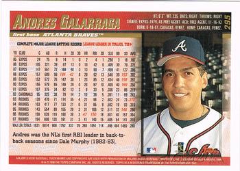 1998 Topps - Minted in Cooperstown #295 Andres Galarraga Back