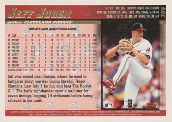 1998 Topps - Minted in Cooperstown #394 Jeff Juden Back