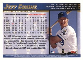 1998 Topps - Minted in Cooperstown #429 Jeff Conine Back