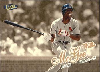 1998 Ultra - Gold Medallion #288G Willie McGee Front