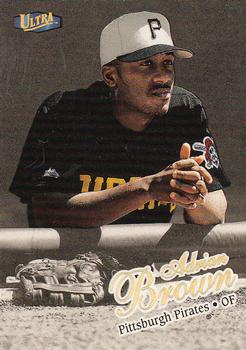 1998 Ultra - Gold Medallion #354G Adrian Brown Front