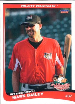 2012 Choice Tri-City ValleyCats #30 Mark Bailey Front
