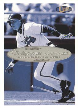 1998 Ultra - Millennium Men #7MM Chipper Jones Front